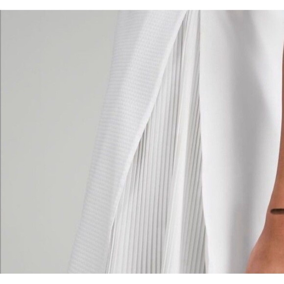 Lululemon Grid-Texture Sleeveless Tennis Dress White, W1DZYS  Size 2 NWOT - Picture 4 of 12